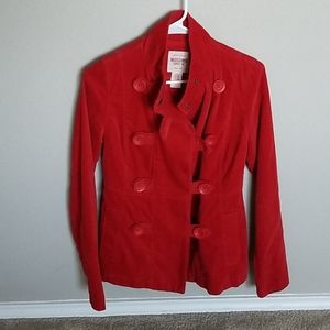 MOSSIMO cotton velour jacket